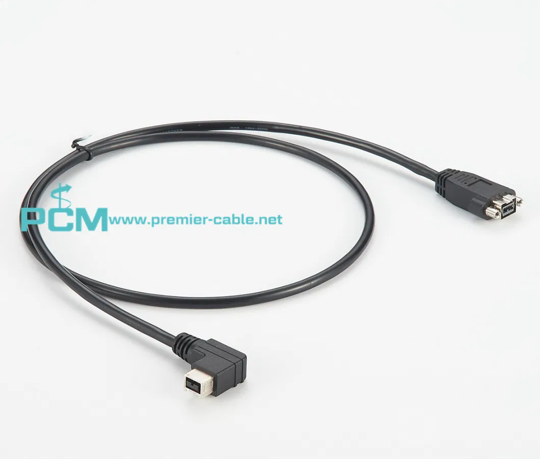 IEEE1394b Male to Female Extension Cable