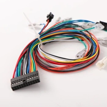 Câble électrique personnalisé de haute qualité avec connecteur DuPont Jst Zh Xh pH Molex Te Hirose IDC, faisceau de câbles de câblage de fiche banane